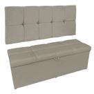 Kit calcadeira e painel nina 140 cm sued