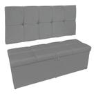 Kit calcadeira e painel nina 140 cm sued
