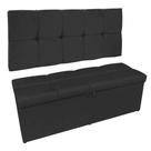 Kit calcadeira e painel nina 140 cm sued