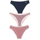 Kit Calcinha Del Rio Feminina 3 Peças Biquíni Cotton