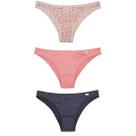 Kit Calcinha Del Rio Feminina 3 Peças Tanga