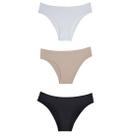 Kit Calcinha Del Rio Feminina3 Peças Cotton Biquini