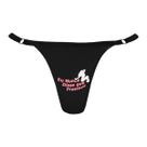 Kit Calcinha Hotwife com Frases Criativas e Gargantilha Choker Explore Novas Sensações com Liberdade e Criatividade