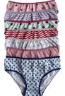 Kit calcinha infantil menina Algodao 7 Peças