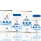 Kit Cálcio 400mg Vitamina D 120 Cáps.