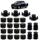 Kit Calço Coxim Cabine Dupla Body Lift 5cm S10 2017 Até 2023 Kit Calço Coxim Cabine Dupla Body Lift 5cm S10 2017 Até 2023