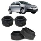 Kit Calço de Mola Dianteiro 5cm e Traseiro 5cm Gol G5/...