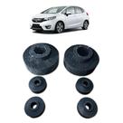 Kit Calço De Mola Traseiro 5cm + Coxim Amortecedor Honda Fit