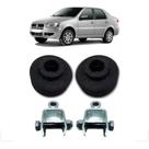 Kit Calço de mola Traseiro 5cm + Prolongador Fiat Siena