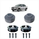 Kit Calço Dianteiro e Traseiro Fiat Siena Envio Imediato