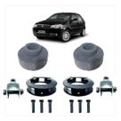 Kit Calço Mola Diant. 4cm Tras 3,5cm Elevar Palio Fire +Prol