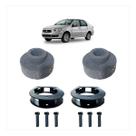 Kit Calço Mola Dianteiro 4cm Traseiro 4cm Elevar Siena