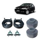 Kit Calço Mola Dianteiro Traseiro +Prolongador Fiat Palio Kit Calço Mola Dianteiro Traseiro +Prolongador Fiat Palio