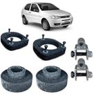 Kit Calço Mola Dianteiro Traseiro +Prolongador Fiat Palio