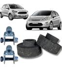 Kit Calço Mola Traseiro +Prolongador 2pol Ford Ka/New Fiesta