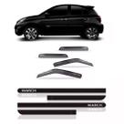 Kit calha chuva march 2011 a 2018 + friso lateral