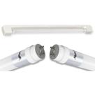 Kit Calha Sobrepor Lâmpada Tubular Led 1,2m Branco Lâmpada T8 18w Iluminação Kit Calha Sobrepor Lâmpada Tubular Led 1,2m Branco Lâmpada T8 18w Iluminação
