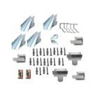 Kit Calha Super Calha Beiral Galv 0,30x7m - Bocal Redondo