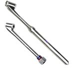 Kit Calibrador Vareta Bico Duplo De Encher Pneus