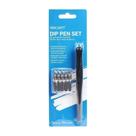 Kit Caligrafia Cabo com 5 Penas Sinoart Dip Pen Set Sft089 Kit Caligrafia Cabo com 5 Penas Sinoart Dip Pen Set Sft089