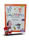 Kit Caligrafia Números + Lápis Borracha Apontador Faber Castell