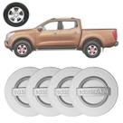 Kit Calota Centro NISSAN FRONTIER ATTACK 09 A 18 70MM PRATA Kit Calota Centro NISSAN FRONTIER ATTACK 09 A 18 70MM PRATA