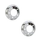 Kit Calota Dianteira Volvo Americana Pneu S/ Câmara Aro 22,5