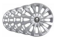 Kit Calota Passat Aro 13 Prata Para Sandero e Logan