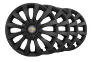 Kit Calota Passat CC Aro 13 Preta Para Celta Corsa Montana Chevette Monza