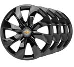 Kit Calota Prime Aro 14 Preta Para Celta Corsa Montana Chevette Monza