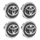 Kit Calota Tampa Miolo Roda Toyota Corolla 02 2018 Grafite