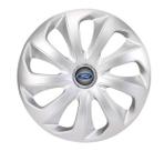 Kit Calota Velox Aro 13 Prata Para Fiesta Ka Escort Modelo Universal