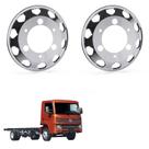 Kit Calotas VW Delivery até 2017 Aço Crom. Dianteiras A17,5