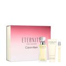 Kit Calvin Klein Eternity Feminino - Eau de Parfum 100ml + Body Lotion 100ml + Travel Spray 10ml