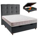 Kit Cama Box Bau + Cabeceira + Colchão Casal D23 - D23 - Inducol