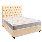 Kit Cama Box + Cabeceira + Colchão Casal D20 - D20 - Inducol