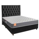 Kit Cama Box + Cabeceira + Colchão Casal D23 - Pro - Inducol