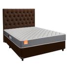 Kit Cama Box + Cabeceira + Colchão Casal D23 - Pro - Inducol Kit Cama Box + Cabeceira + Colchão Casal D23 - Pro - Inducol