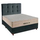 Kit Cama Box + Cabeceira + Colchão Casal Molas Ensacadas - Airflex Kit Cama Box + Cabeceira + Colchão Casal Molas Ensacadas - Airflex