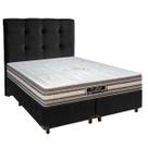 Kit Cama Box + Cabeceira + Colchão Casal Molas Ensacadas - Legriff - Sankonfort