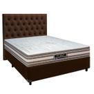 Kit Cama Box + Cabeceira + Colchão Casal Molas Ensacadas - Legriff - Sankonfort