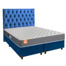 Kit Cama Box + Cabeceira + Colchão Queen D23 - Pro - Inducol