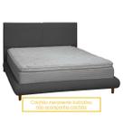 Kit Cama Box e Cabeceira Napole Quarto Casal 153cm Bouclê