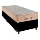 Kit Cama Box e Colchão Molas Ensacadas Solteiro Airflex Preto Kit Cama Box e Colchão Molas Ensacadas Solteiro Airflex Preto