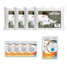Kit Cama Casal 9 Peças 4 Travesseiros Firmes e Protetores