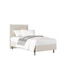 Kit Cama One c/ Cabeceira em Veludo Madeira e MDF Resistente Kit Cama One c/ Cabeceira em Veludo Madeira e MDF Resistente