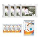 Kit Cama Queen 9 Peças 4 Travesseiros Firmes e Protetores