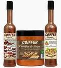 Kit Camafeu de Nozes Coiffer 3itens Nutriçao Profunda Crescimento e Brilho para Cabelos Secos
