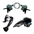 Kit Cambio Alav 9v + Traseiro Cage Longo 9v + Diant Sun Run Kit Cambio Alav 9v + Traseiro Cage Longo 9v + Diant Sun Run