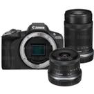 Kit Câmera Canon Eos R50 4k Mirrorless Com Lentes 18-45mm + 55-210mm Kit Câmera Canon Eos R50 4k Mirrorless Com Lentes 18-45mm + 55-210mm